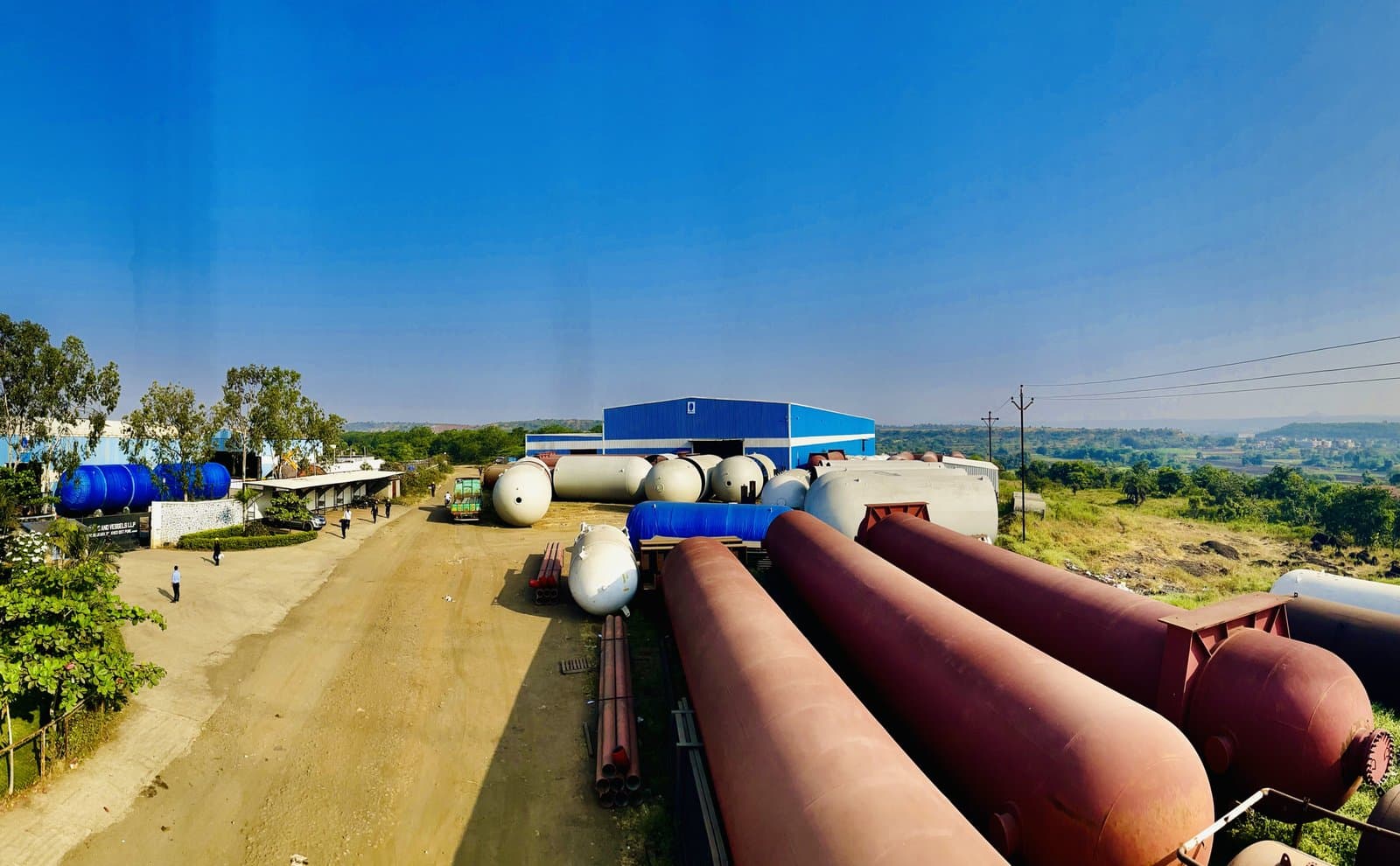 Ammonia storage project