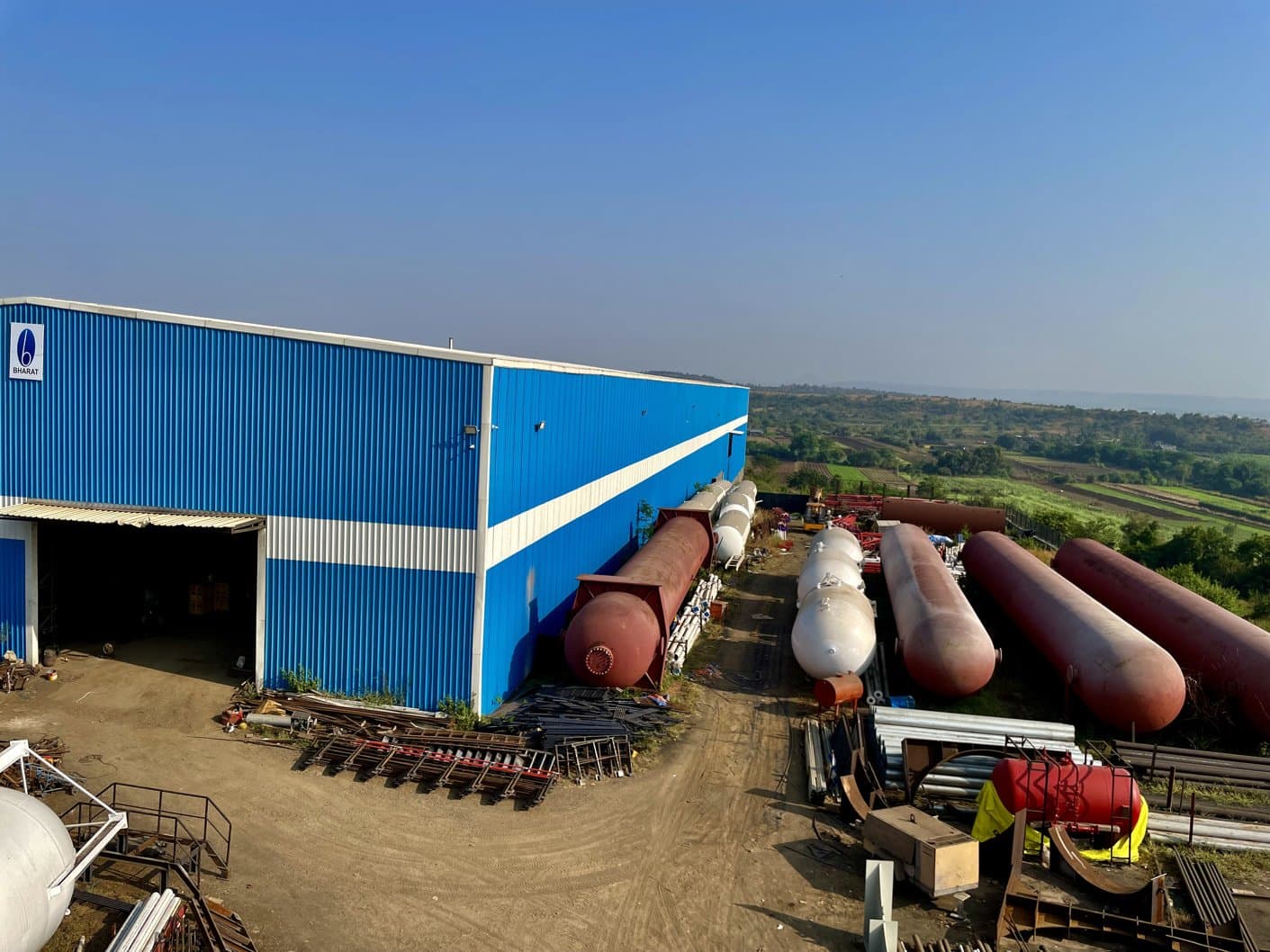 Hydrogen-ready pressure vessel fleet