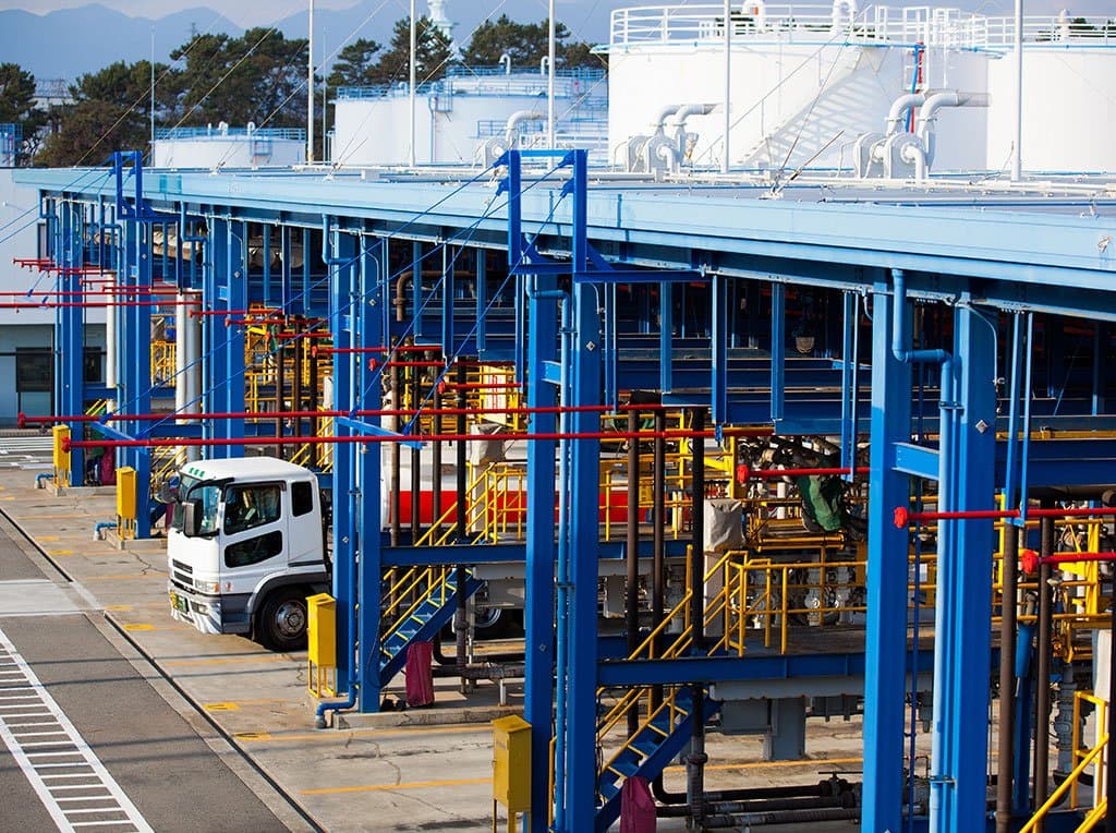 Fuel loading rack