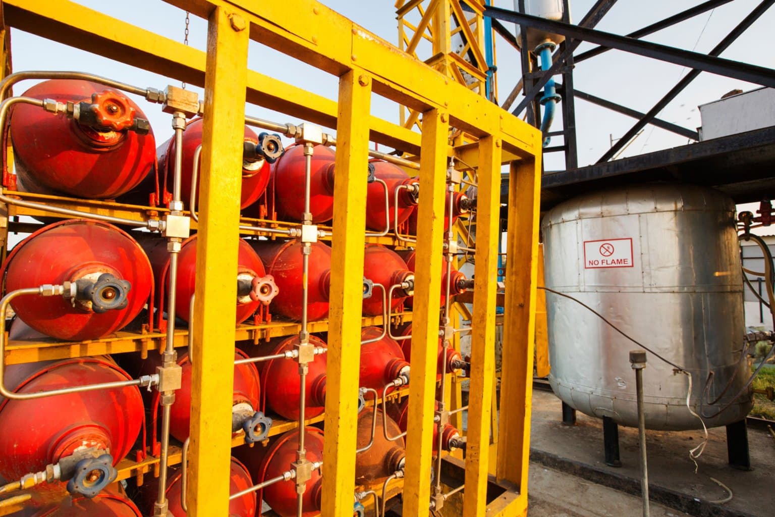Global energy infrastructure project site